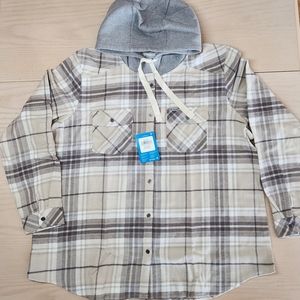 Columbia canyon point shirt jacket women's size 2X